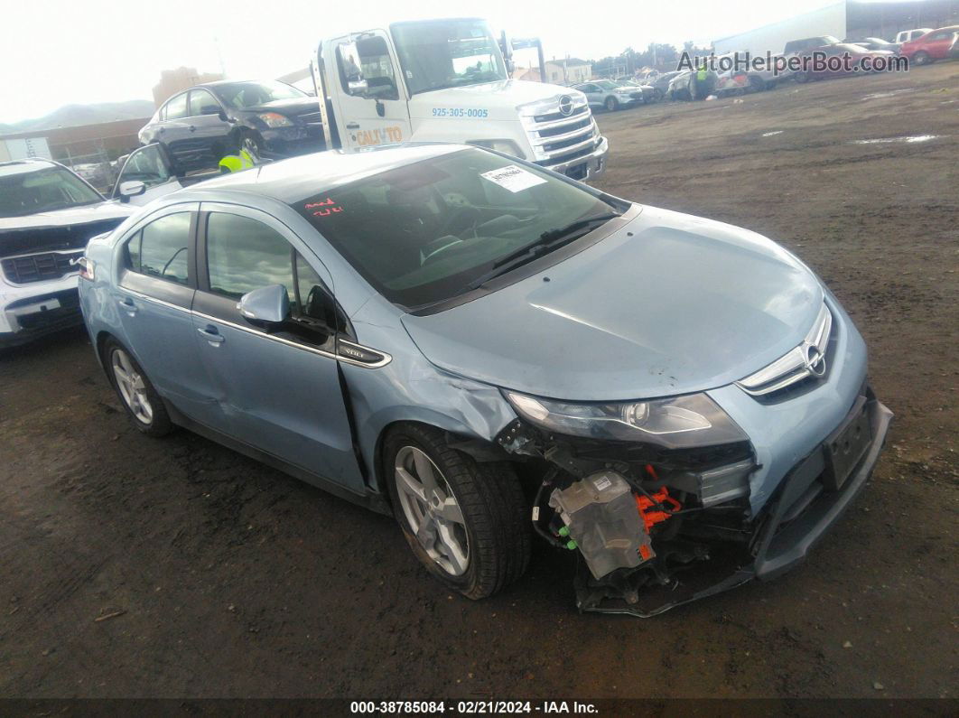 2013 Chevrolet Volt   Teal vin: 1G1RA6E47DU104625