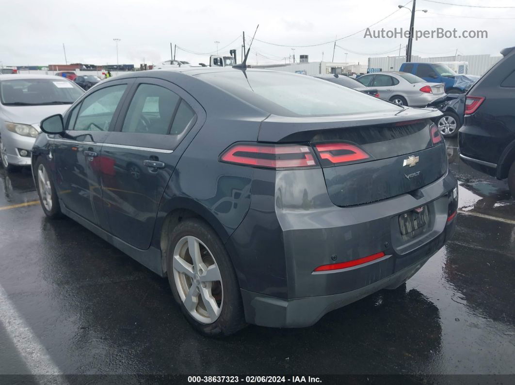 2013 Chevrolet Volt   Gray vin: 1G1RA6E47DU146082