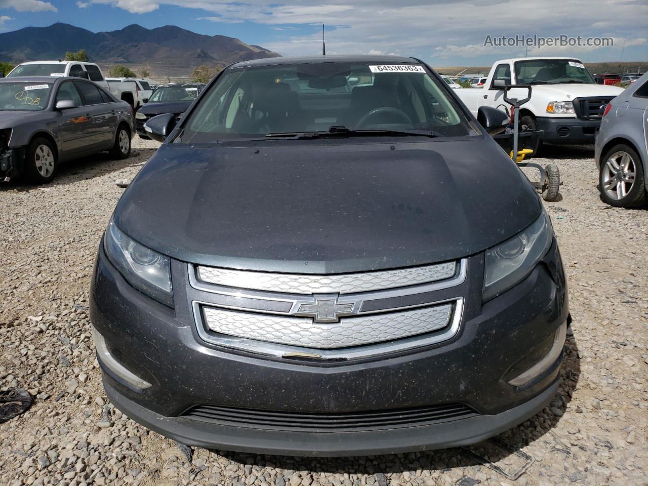 2013 Chevrolet Volt  Серый vin: 1G1RA6E49DU121376