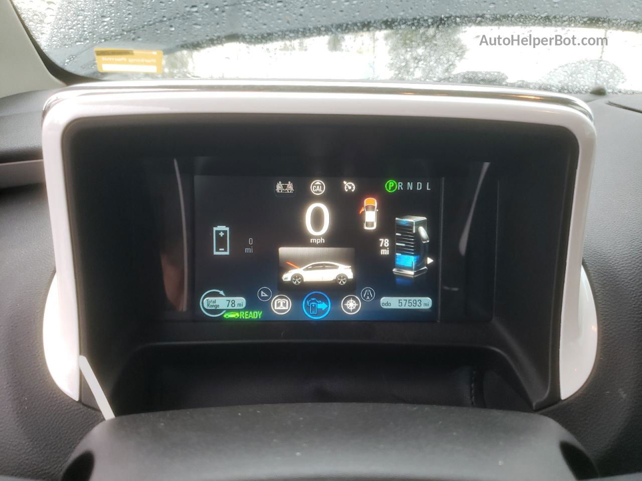 2013 Chevrolet Volt  Черный vin: 1G1RA6E49DU127162