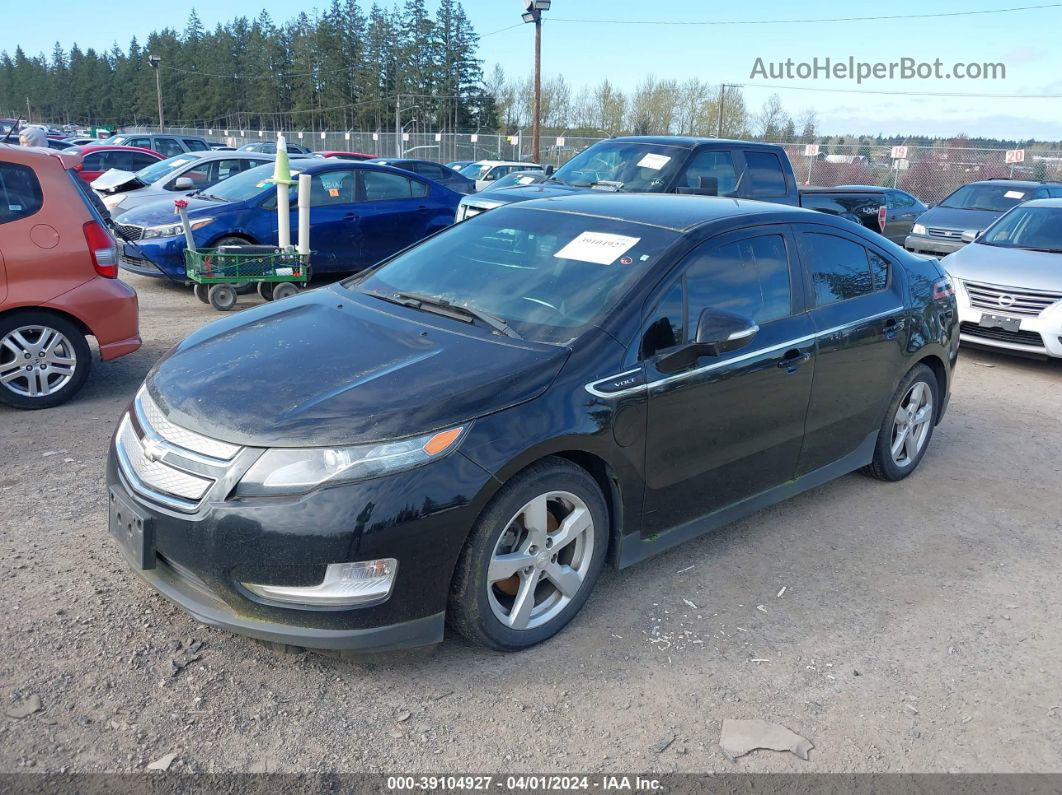 2013 Chevrolet Volt   Black vin: 1G1RA6E49DU144057