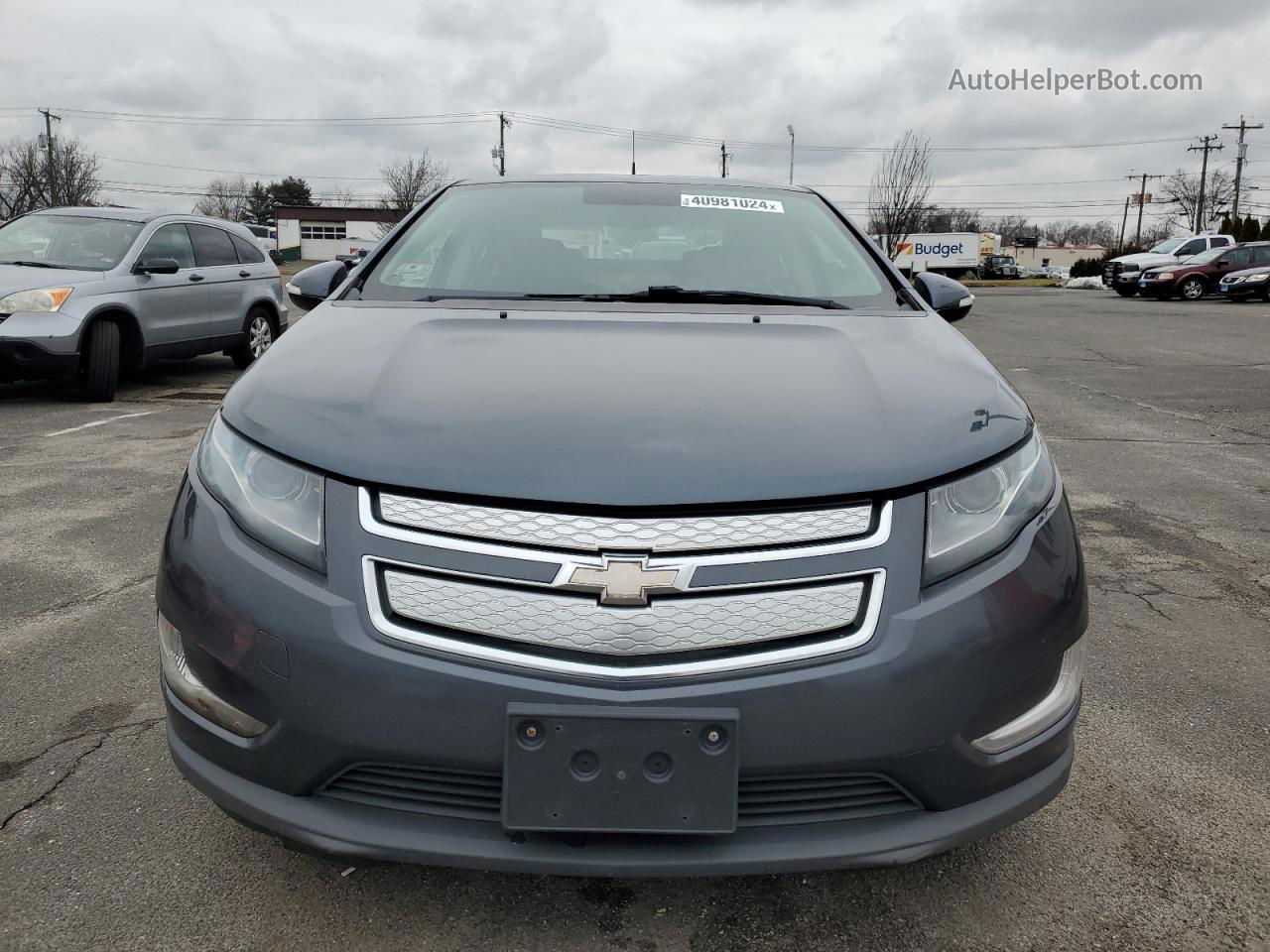 2013 Chevrolet Volt Серый vin: 1G1RA6E49DU147122