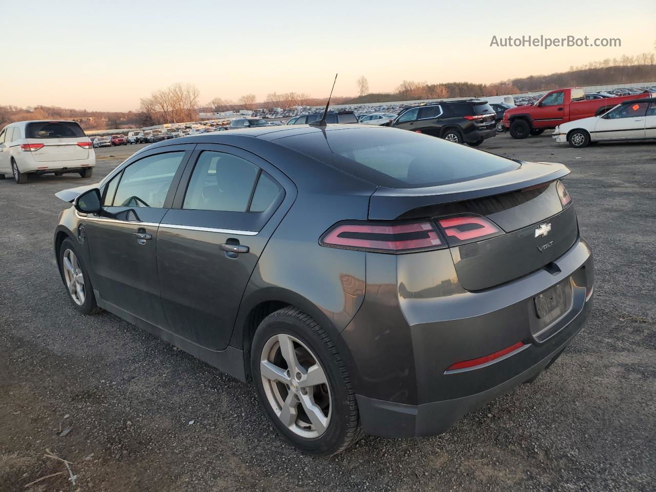 2013 Chevrolet Volt  Gray vin: 1G1RA6E4XDU103517