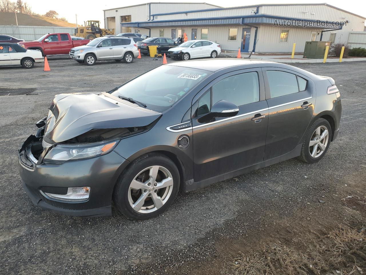 2013 Chevrolet Volt  Gray vin: 1G1RA6E4XDU103517