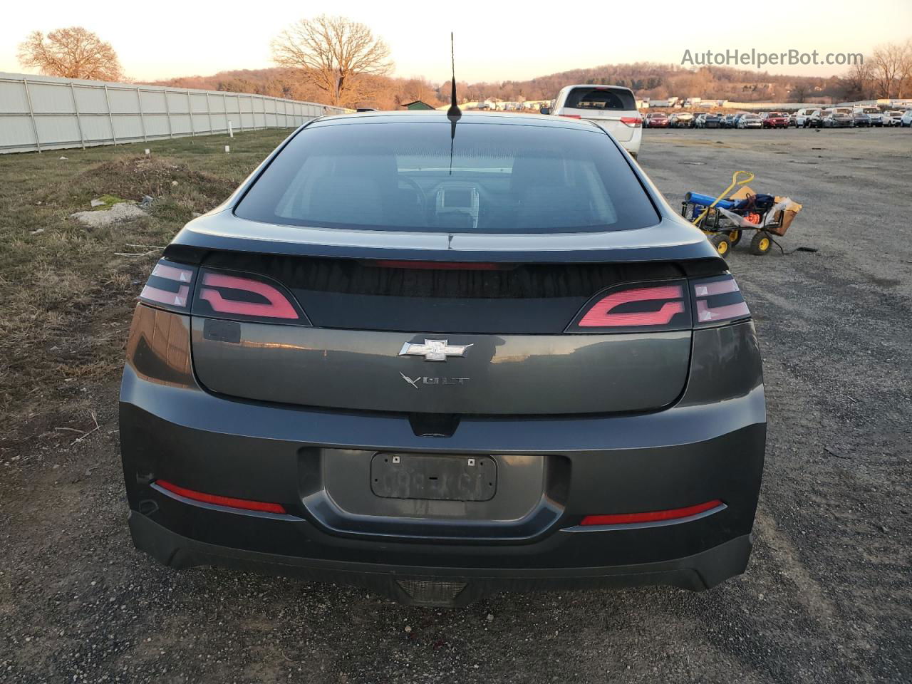 2013 Chevrolet Volt  Gray vin: 1G1RA6E4XDU103517