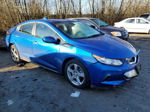 2017 Chevrolet Volt Lt Синий vin: 1G1RA6S50HU170873