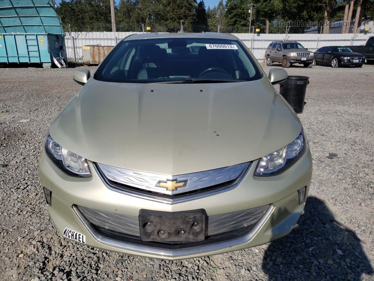 2017 Chevrolet Volt Lt Green vin: 1G1RA6S52HU103708