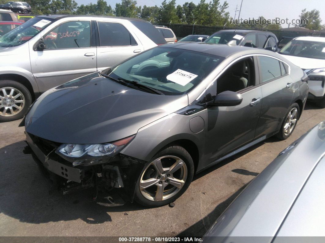 2017 Chevrolet Volt Lt Серый vin: 1G1RA6S53HU107413