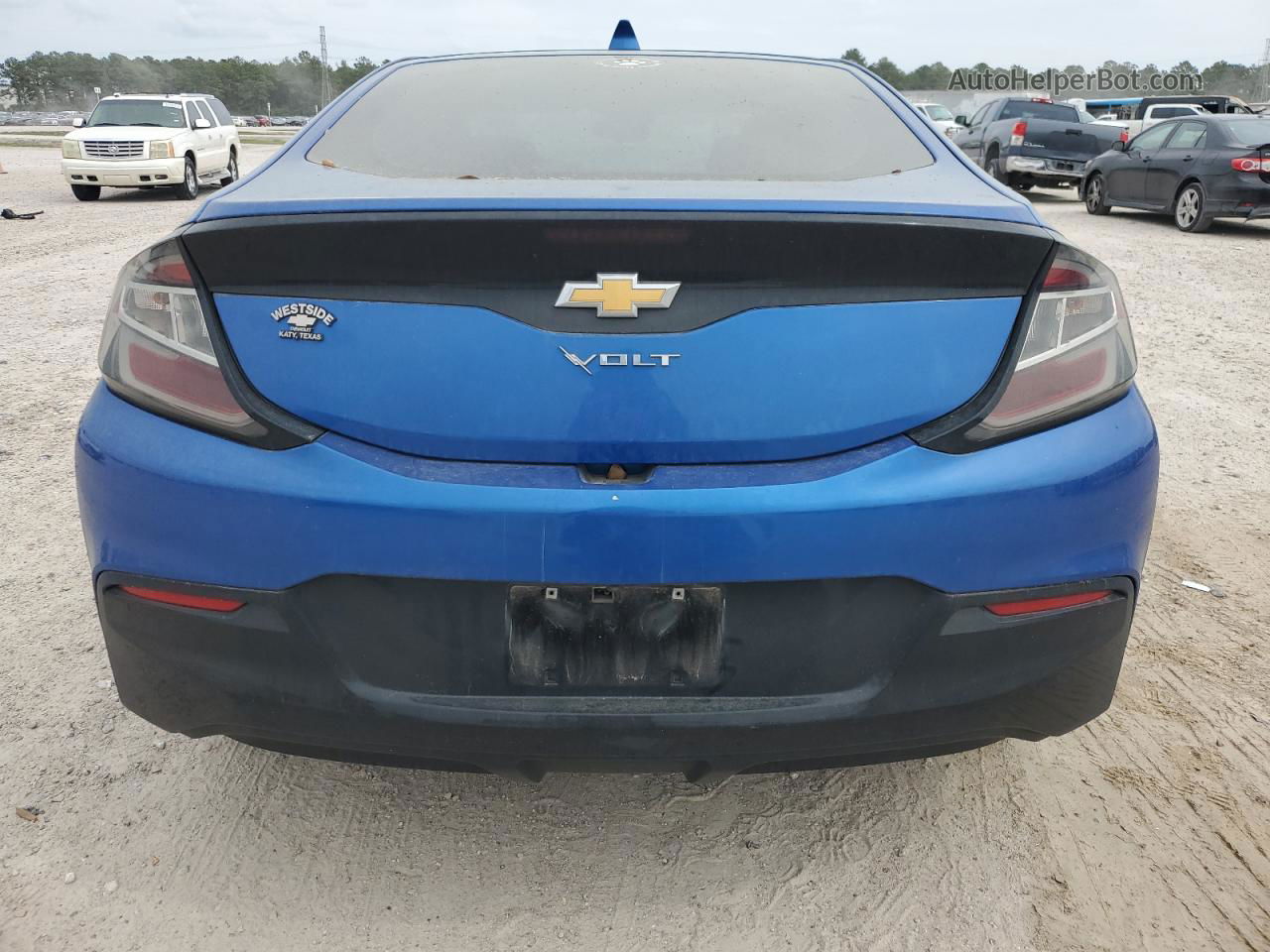 2017 Chevrolet Volt Lt Blue vin: 1G1RA6S53HU107931
