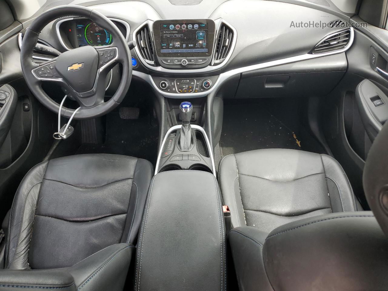 2017 Chevrolet Volt Lt Синий vin: 1G1RA6S53HU107931