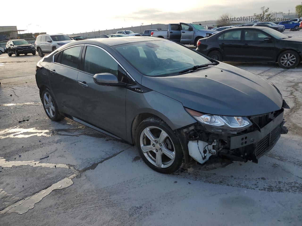 2017 Chevrolet Volt Lt Charcoal vin: 1G1RA6S53HU117536