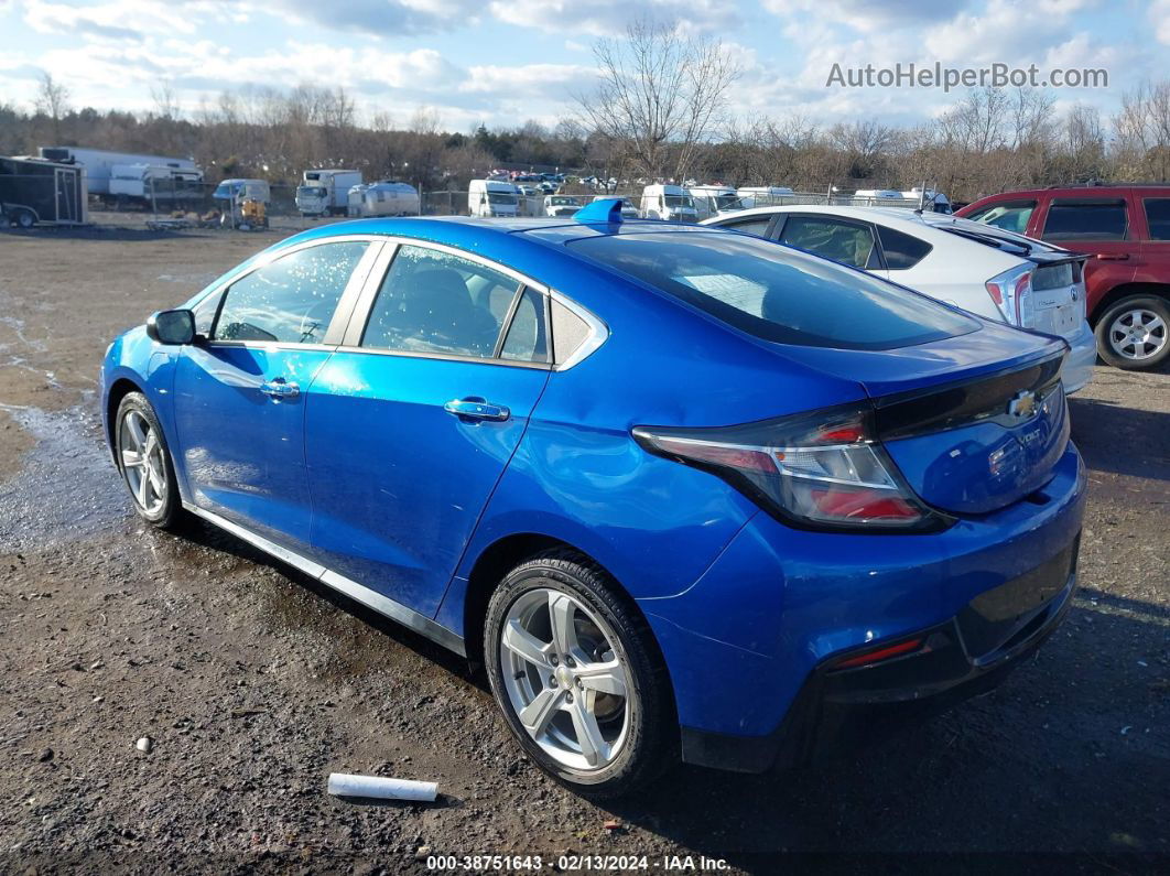 2017 Chevrolet Volt Lt Синий vin: 1G1RA6S53HU192107