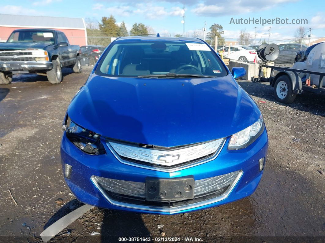 2017 Chevrolet Volt Lt Синий vin: 1G1RA6S53HU192107