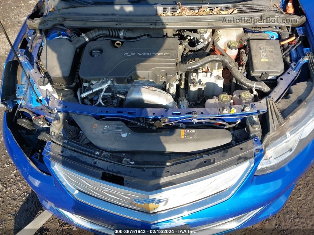 2017 Chevrolet Volt Lt Blue vin: 1G1RA6S53HU192107