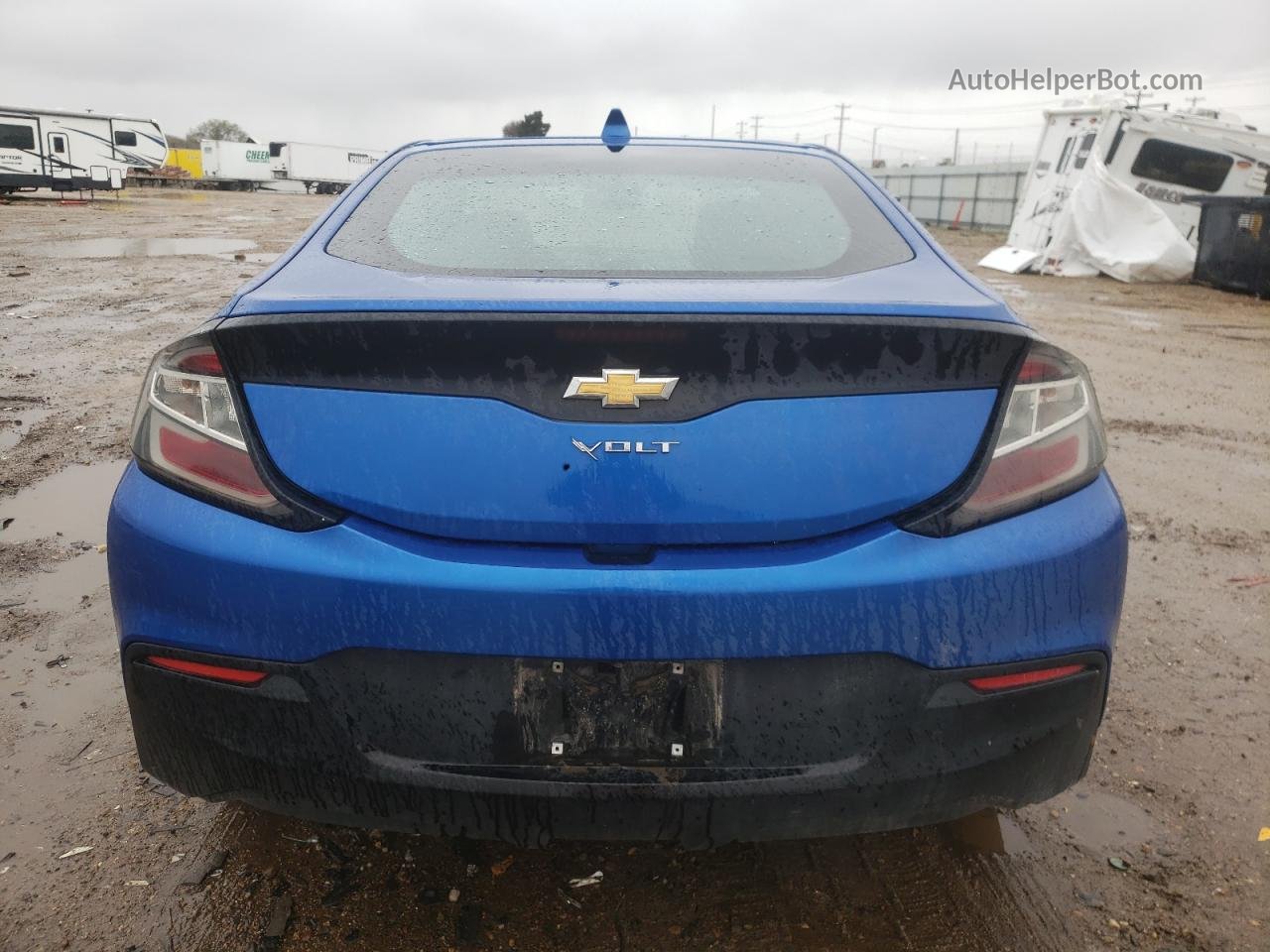 2017 Chevrolet Volt Lt Blue vin: 1G1RA6S54HU100194