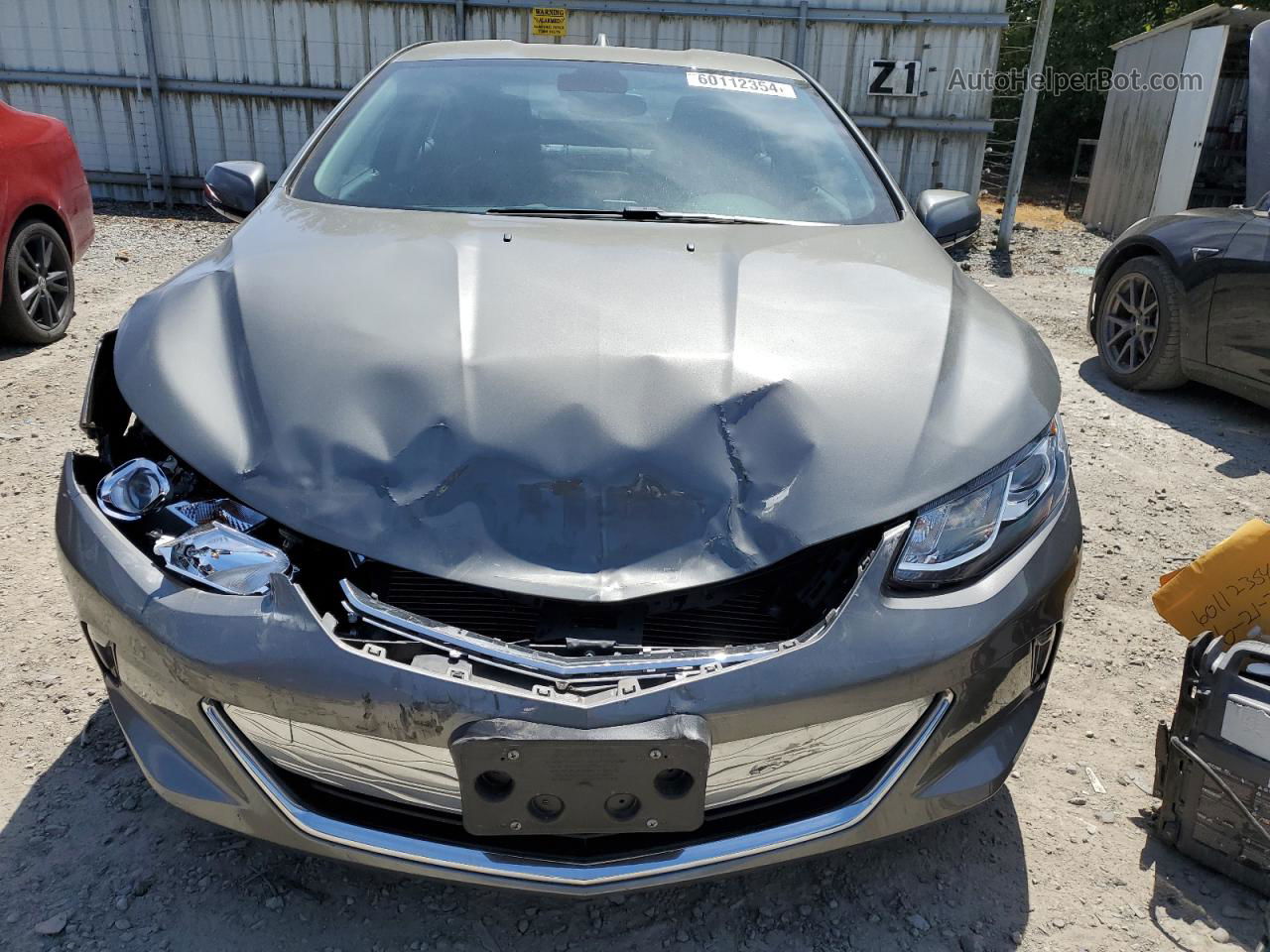 2017 Chevrolet Volt Lt Gray vin: 1G1RA6S54HU110837