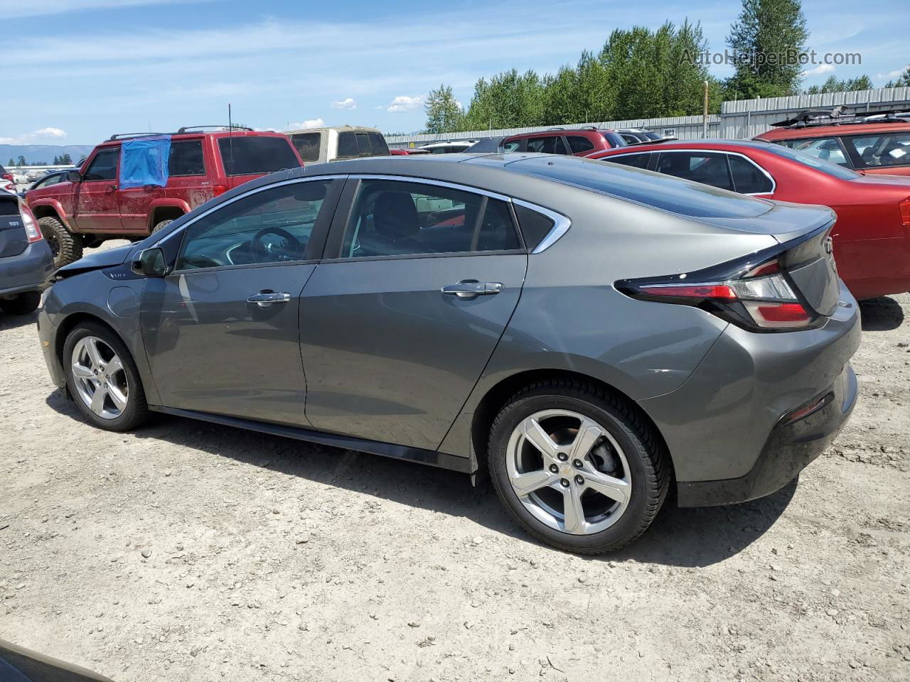 2017 Chevrolet Volt Lt Gray vin: 1G1RA6S54HU110837