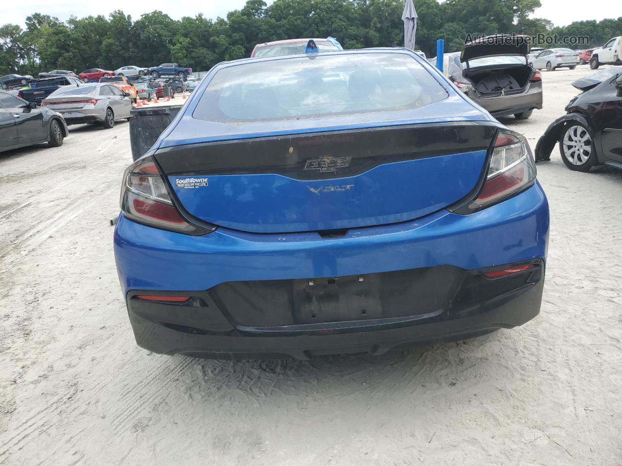 2017 Chevrolet Volt Lt Blue vin: 1G1RA6S55HU109860