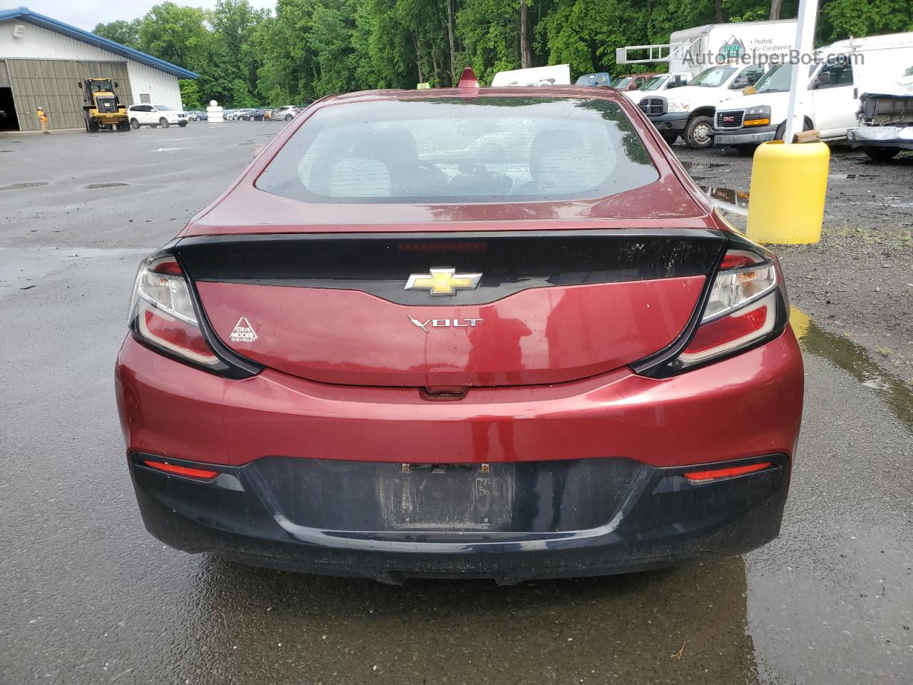 2017 Chevrolet Volt Lt Red vin: 1G1RA6S55HU126514