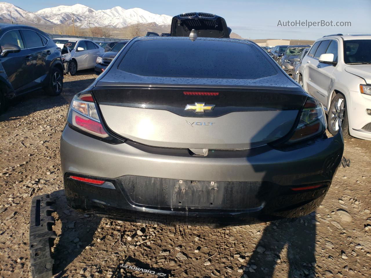 2017 Chevrolet Volt Lt Gray vin: 1G1RA6S55HU155589