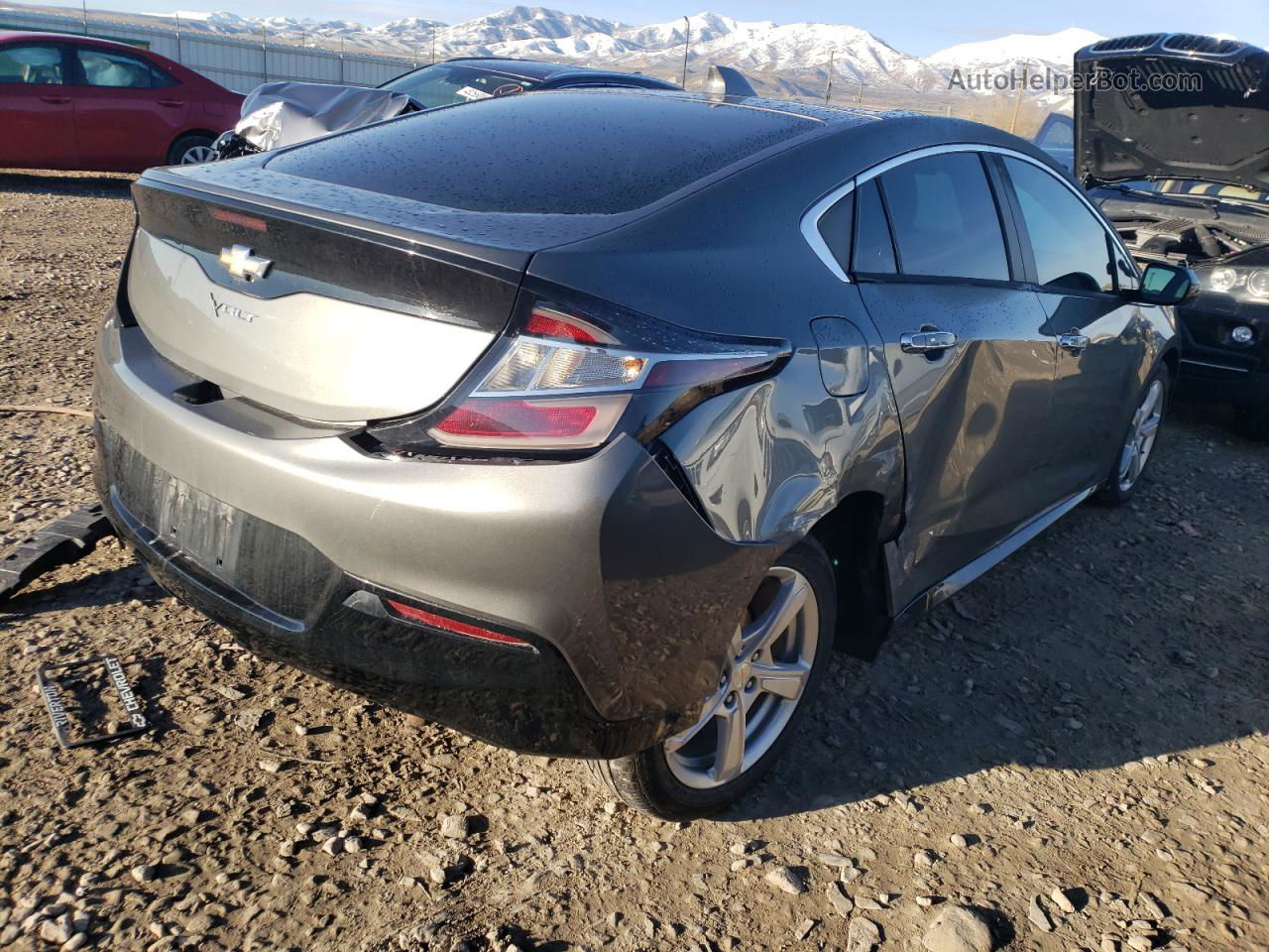 2017 Chevrolet Volt Lt Gray vin: 1G1RA6S55HU155589