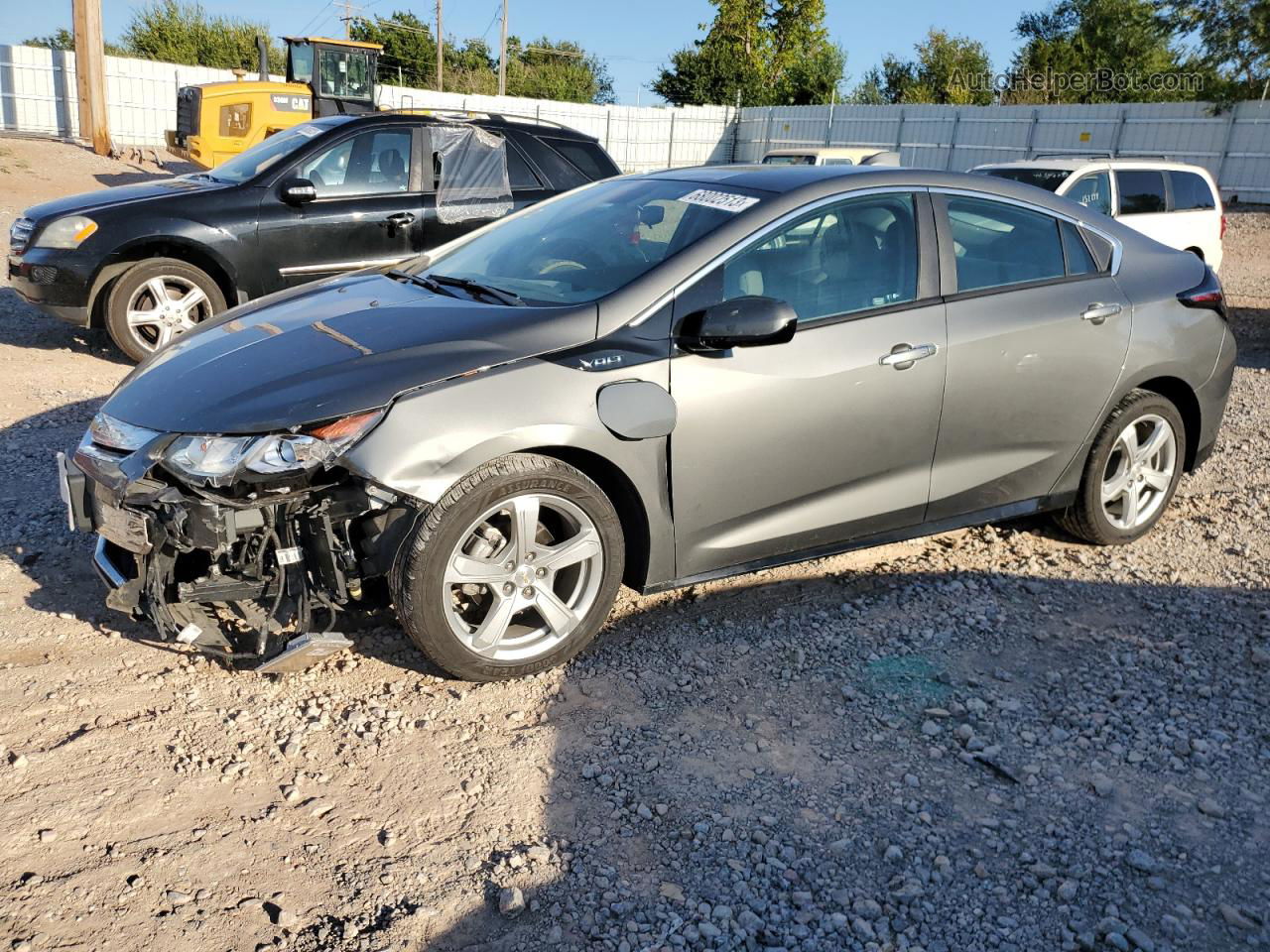 2017 Chevrolet Volt Lt Угольный vin: 1G1RA6S56HU211880