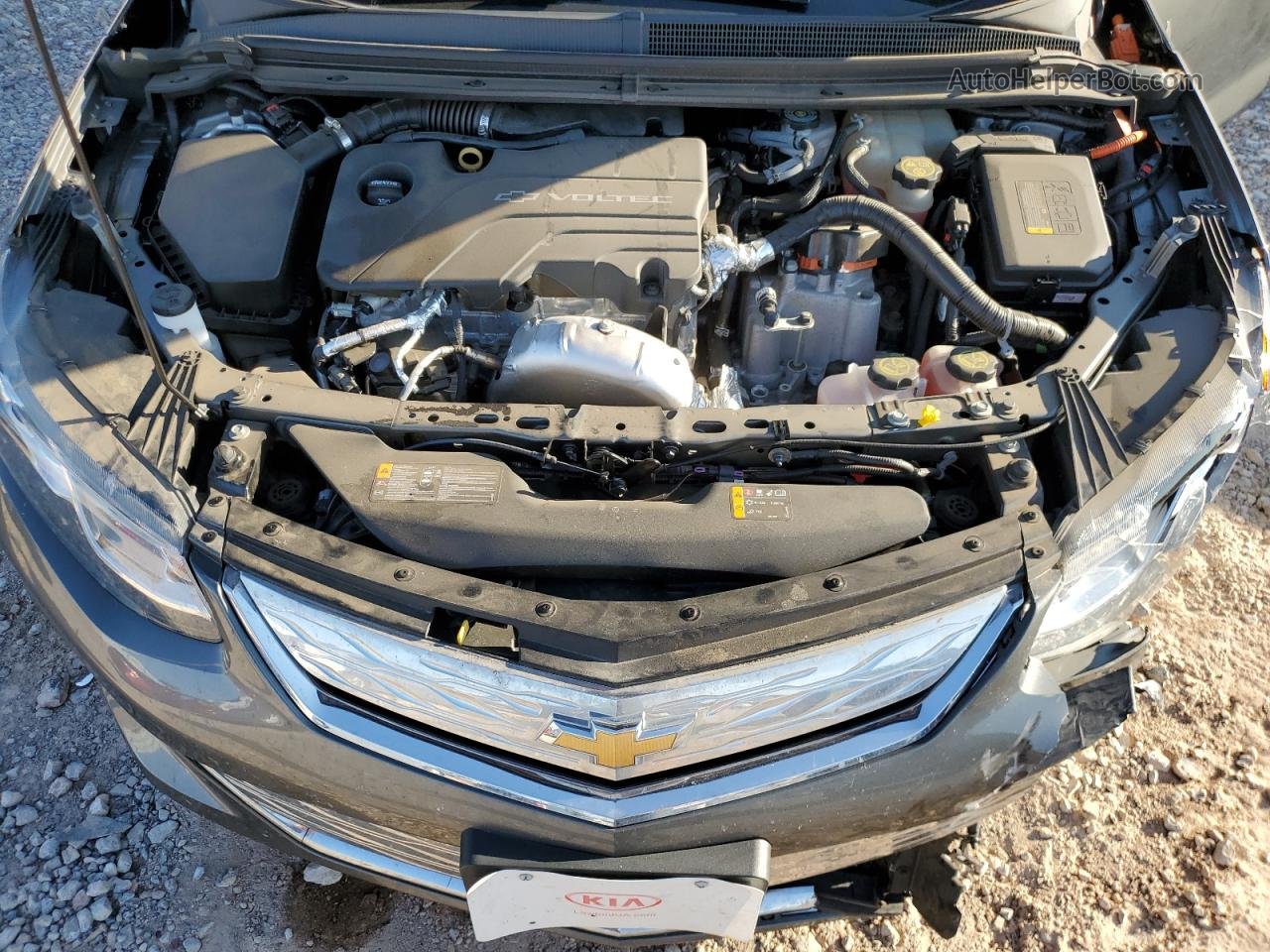 2017 Chevrolet Volt Lt Угольный vin: 1G1RA6S56HU211880