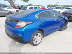 2017 Chevrolet Volt Lt Blue vin: 1G1RA6S57HU112498