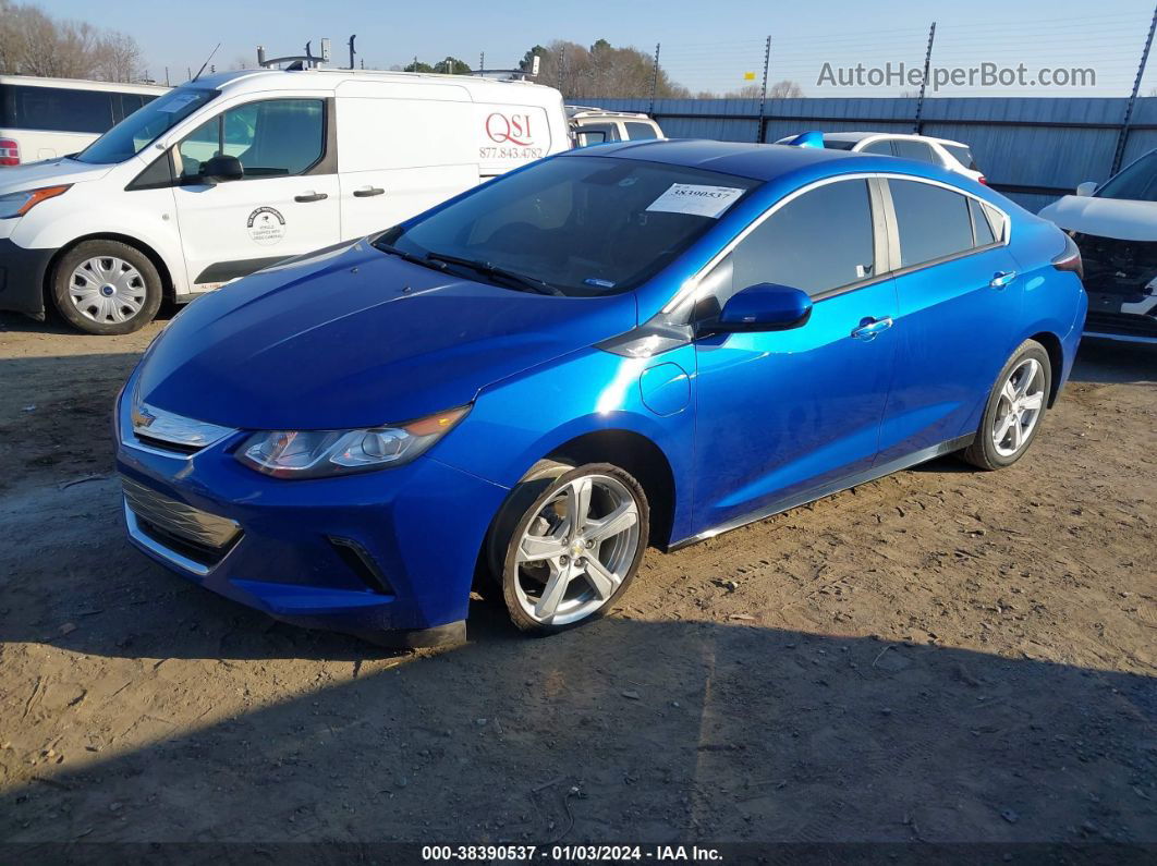 2017 Chevrolet Volt Lt Blue vin: 1G1RA6S58HU114230