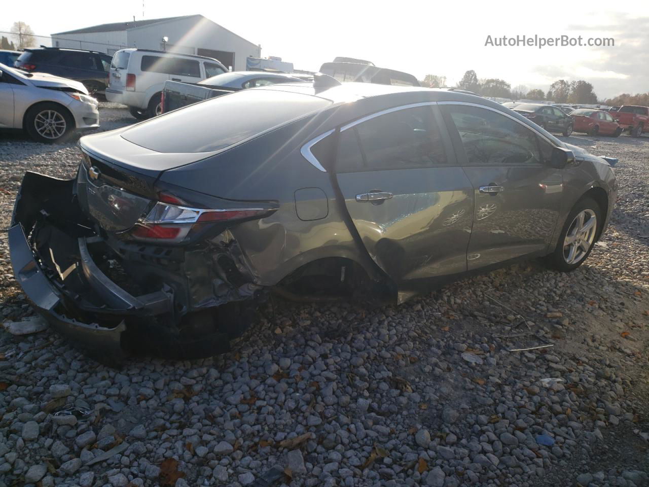 2017 Chevrolet Volt Lt Gray vin: 1G1RA6S58HU172662