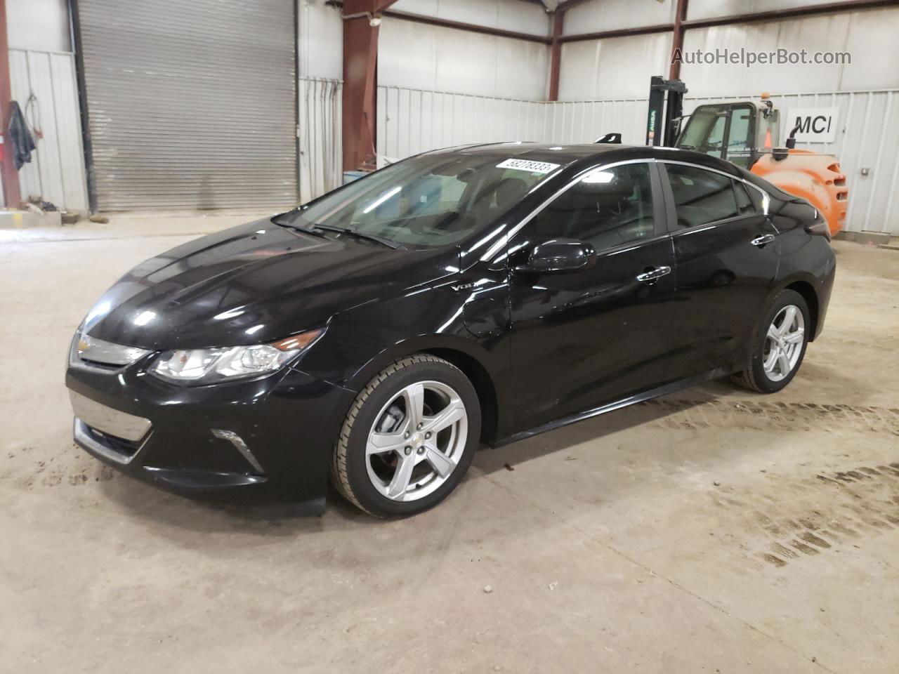 2017 Chevrolet Volt Lt Черный vin: 1G1RA6S58HU181250