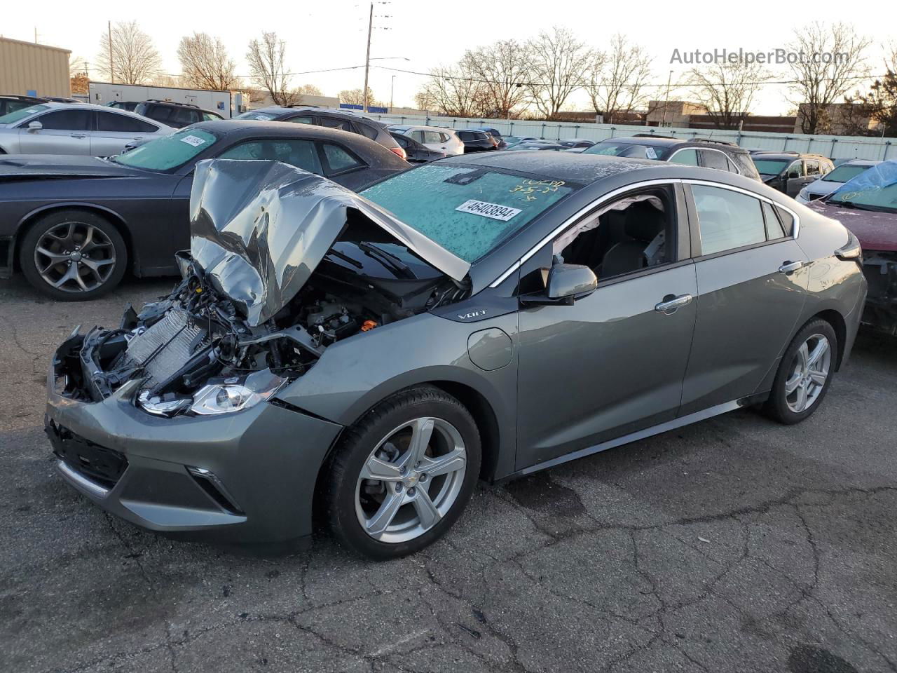 2017 Chevrolet Volt Lt Gray vin: 1G1RA6S59HU101793