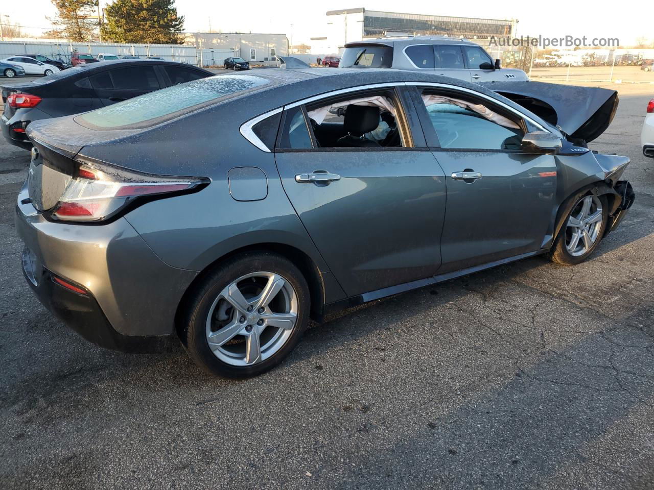 2017 Chevrolet Volt Lt Gray vin: 1G1RA6S59HU101793