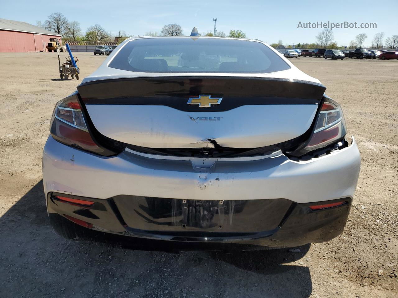 2017 Chevrolet Volt Lt Silver vin: 1G1RA6S59HU124085