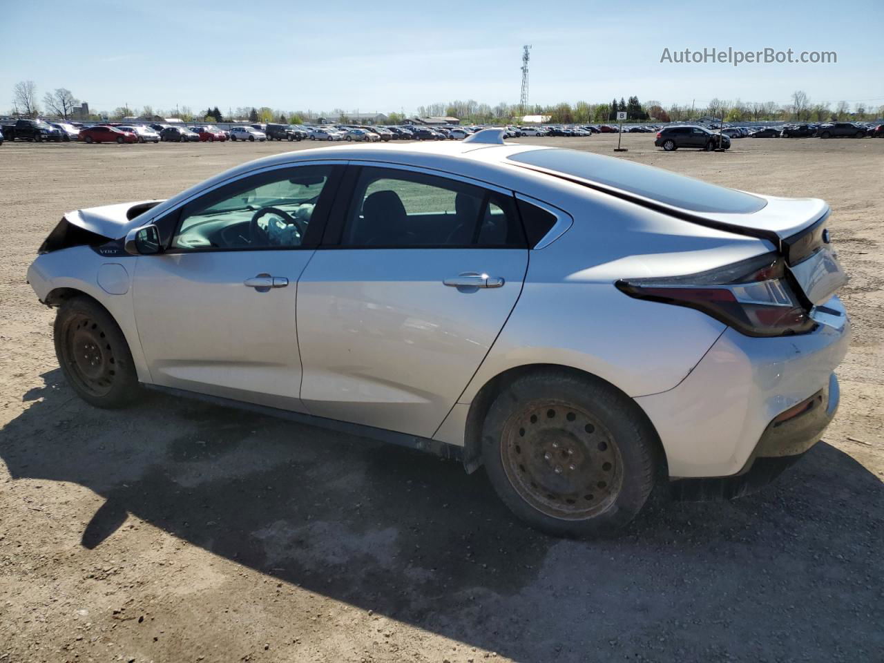 2017 Chevrolet Volt Lt Silver vin: 1G1RA6S59HU124085