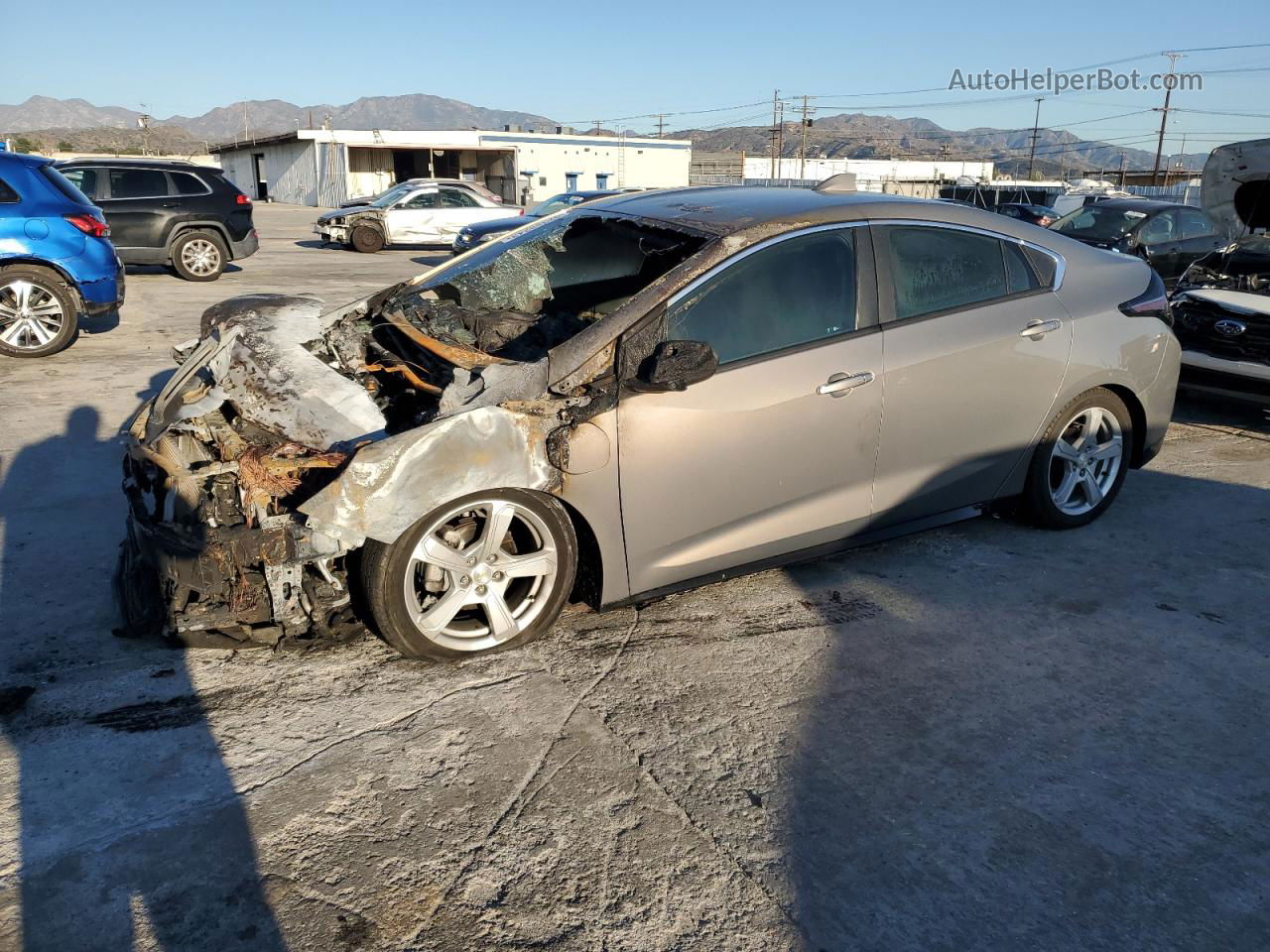 2017 Chevrolet Volt Lt Burn vin: 1G1RA6S59HU168863