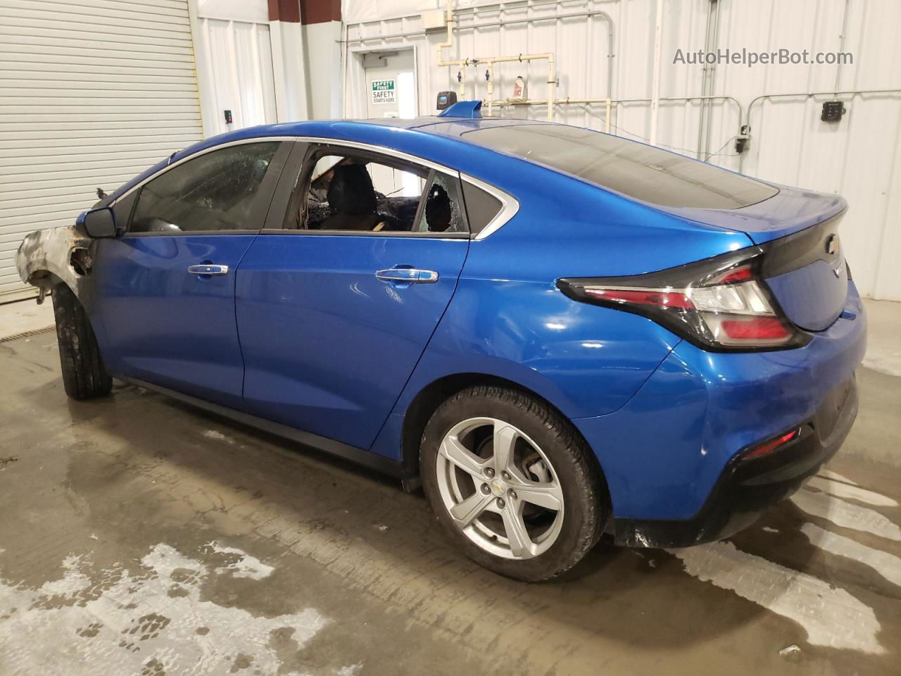 2017 Chevrolet Volt Lt Blue vin: 1G1RA6S59HU176381