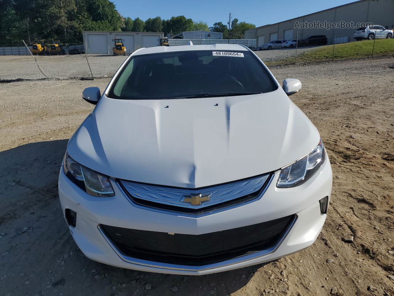 2017 Chevrolet Volt Lt White vin: 1G1RA6S59HU211775