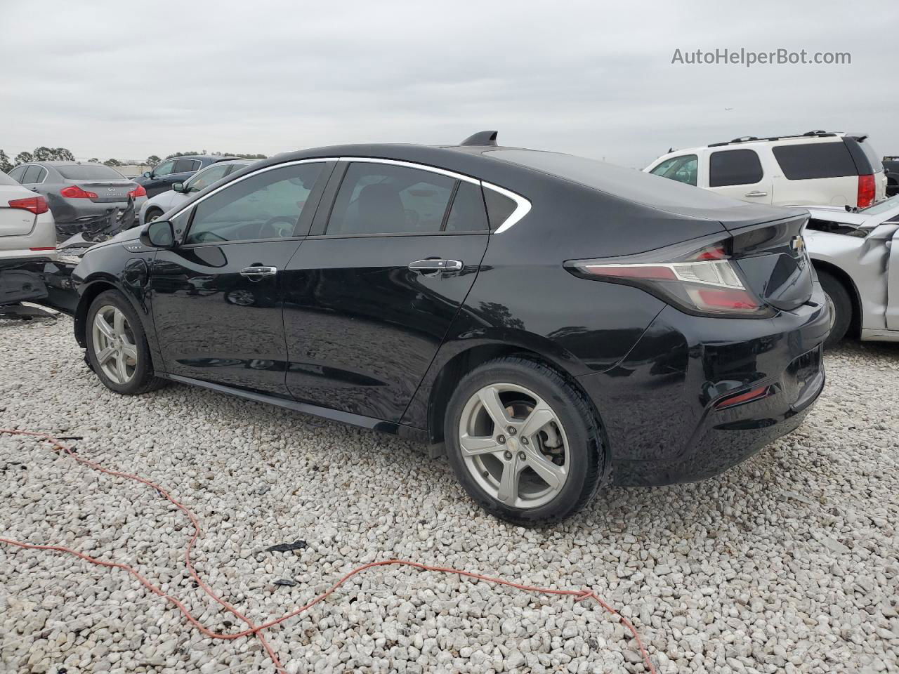 2017 Chevrolet Volt Lt Черный vin: 1G1RA6S5XHU107960