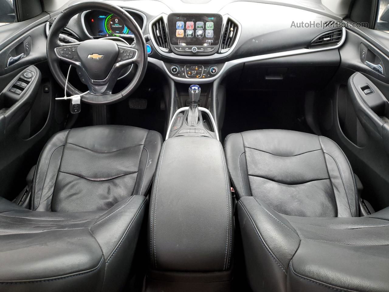 2017 Chevrolet Volt Lt Черный vin: 1G1RA6S5XHU107960