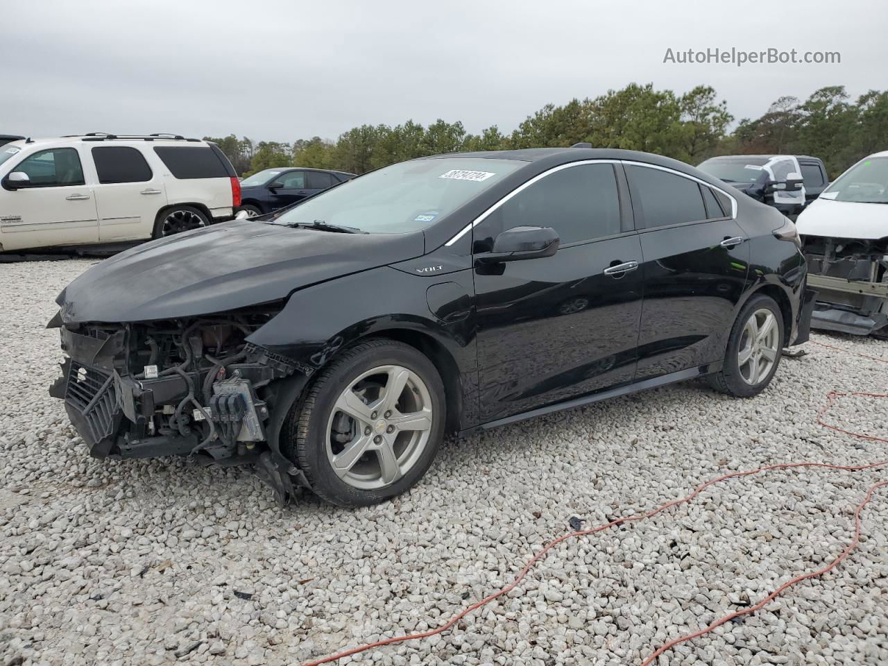 2017 Chevrolet Volt Lt Black vin: 1G1RA6S5XHU107960