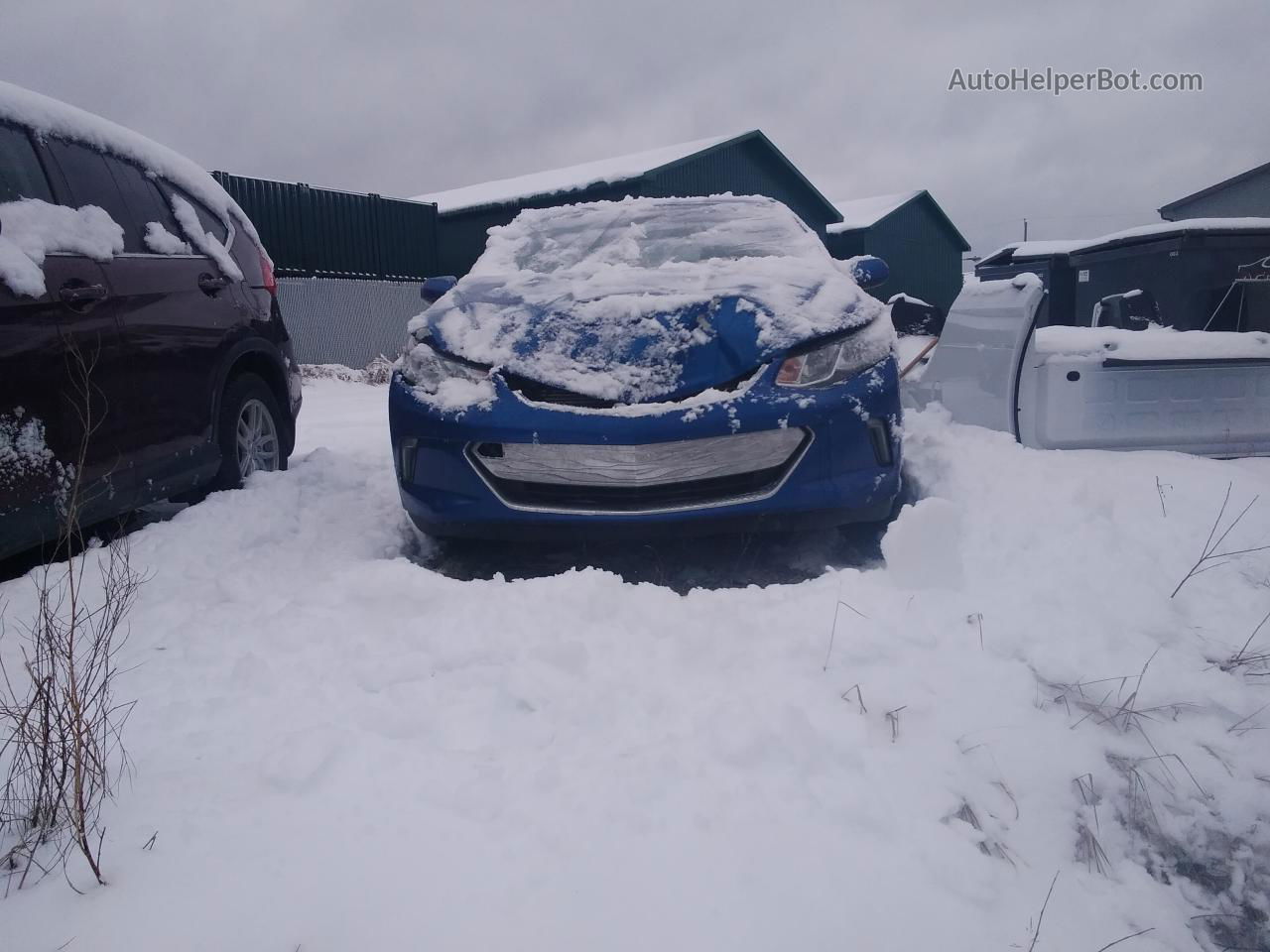 2017 Chevrolet Volt Lt Blue vin: 1G1RA6S5XHU158715