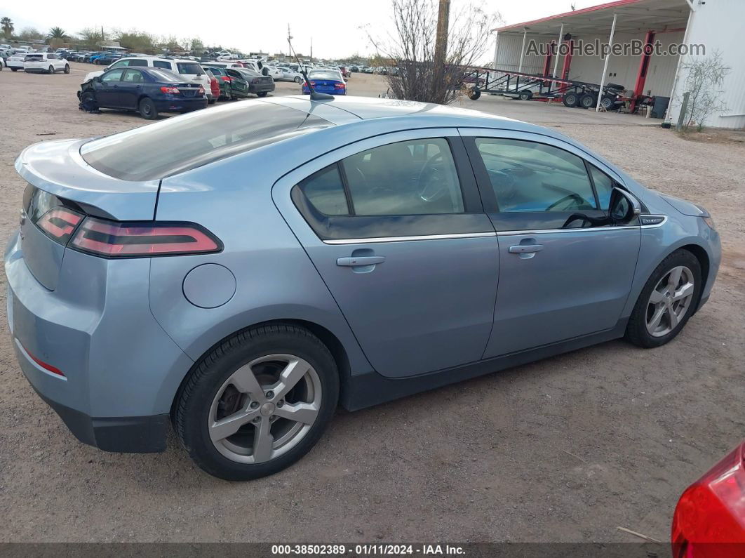 2013 Chevrolet Volt   Silver vin: 1G1RB6E40DU148088