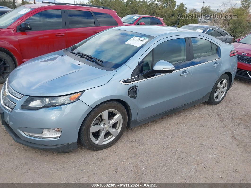 2013 Chevrolet Volt   Silver vin: 1G1RB6E40DU148088