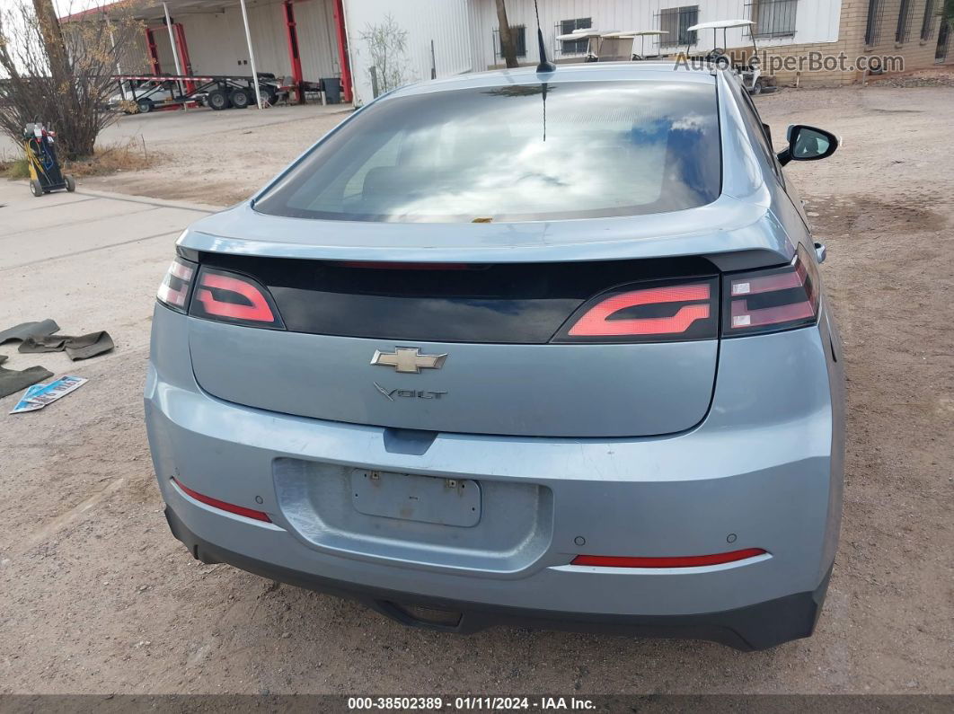 2013 Chevrolet Volt   Silver vin: 1G1RB6E40DU148088