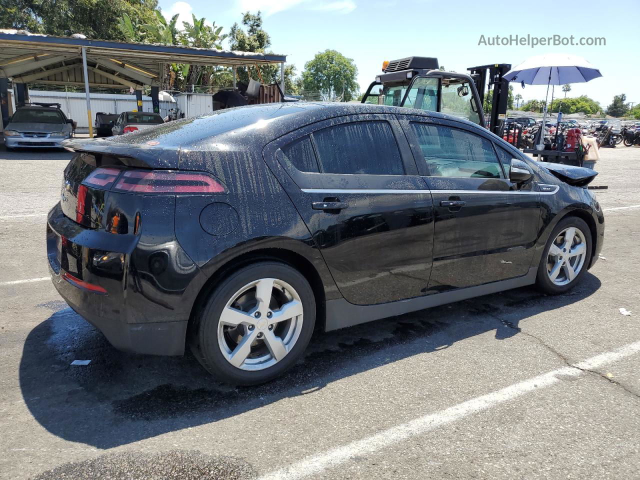 2013 Chevrolet Volt  Черный vin: 1G1RB6E42DU102164