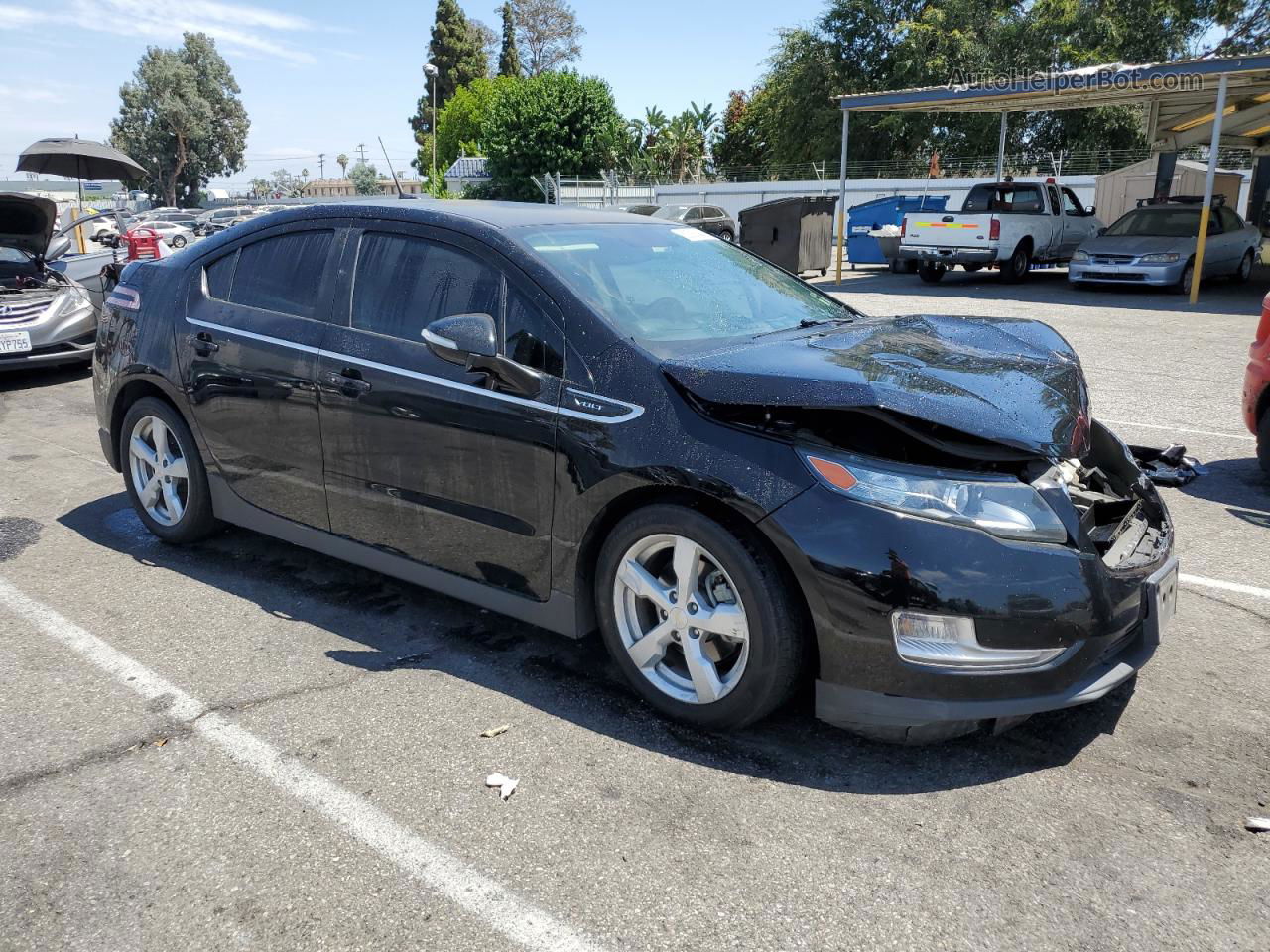 2013 Chevrolet Volt  Черный vin: 1G1RB6E42DU102164