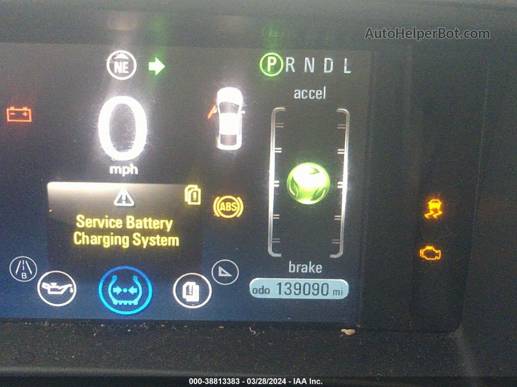 2013 Chevrolet Volt   Красный vin: 1G1RB6E43DU101850