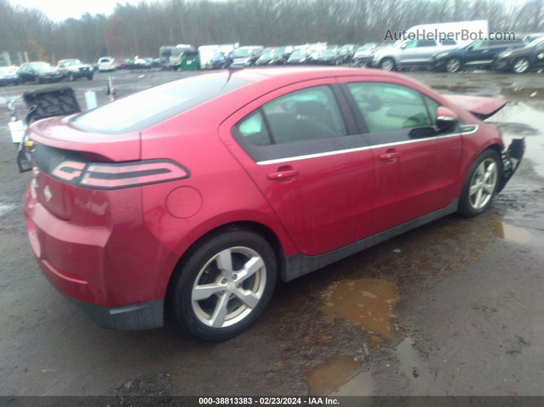 2013 Chevrolet Volt   Red vin: 1G1RB6E43DU101850