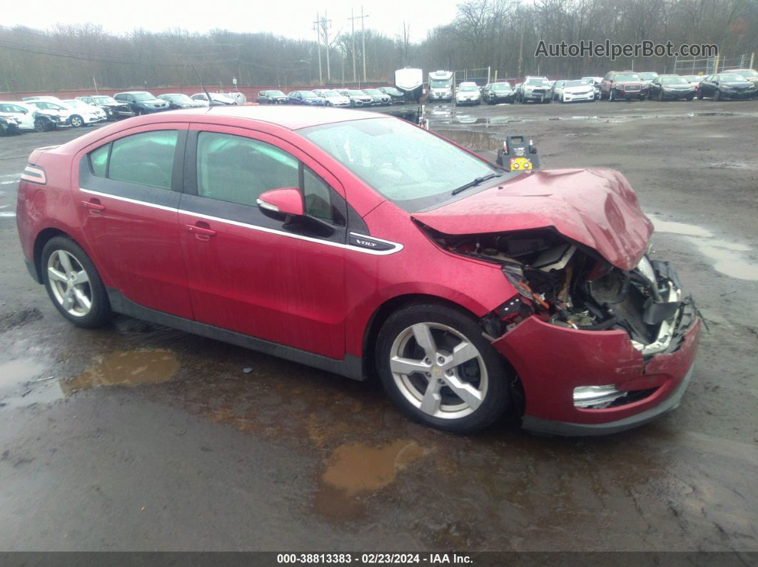 2013 Chevrolet Volt   Red vin: 1G1RB6E43DU101850